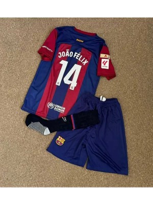 Legent Lady B.a.r.c.e.l.o.n.a 2023/24 Joao Felix Iç Saha Çocuk Forması 3'lü Set