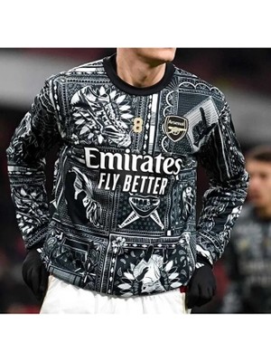 Legent Lady Arsenal 2023/24 Yeni Sezon Maç Önü (Pre Match ) Uzun Kol Özel Konsept Forması