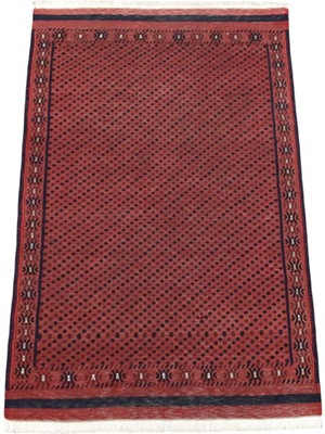 Zehra Abla Halı Antika El Dokuma Kırmızı Başyapıt Iran Acem Yün Kilim 6988