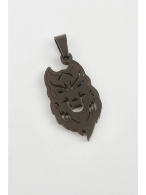 Ronanna Kurt Çelik Kolye Ucu 3 cm