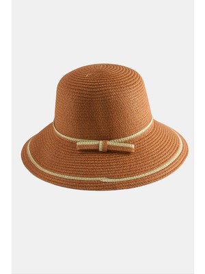 Ronanna Fiyonglu Hasır Şapka