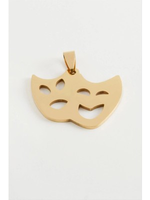 Ronanna Hayalet Çelik Kolye Ucu 3 cm