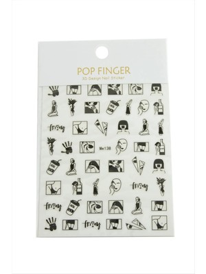 Ronanna Eldiven Tattoo Dövme Sticker