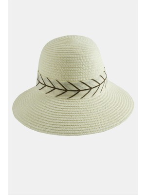 Ronanna Fiyonglu Hasır Şapka