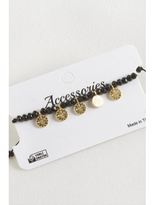 Ronanna Para Kristal Makrome Ip Bileklik