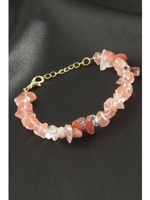 Ronanna Kuvars Kırık Doğaltaş Bileklik