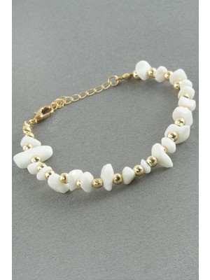 Ronanna Sedef Kırık Doğaltaş Bileklik