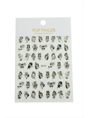 Ronanna Gül Kız Tattoo Dövme Sticker