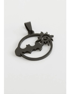 Ronanna Yarasa Çelik Kolye Ucu 2 cm