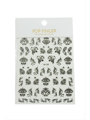 Ronanna Çini Desenli Tattoo Dövme Sticker