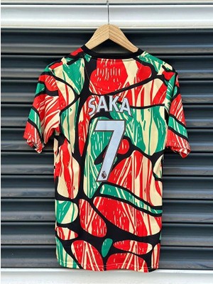 Legent Lady Arsenal 2024/25 Yeni Sezon Bukayo Saka Pre Match (Maç Önü Forması)