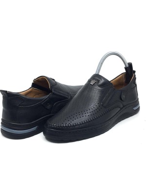 Taşpınar Ayakkabı Taşpınar 767 %100 Hakiki Deri Ortopedik Erkek Yazlık Rahat Günlük Comfort Ayakkabı 40-45