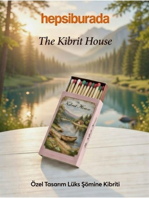 The Kibrit House  The Kibrit House Rustik Doğa Manzarası Mum Yanı Konsept Lüks Uzun Şömine Kibriti