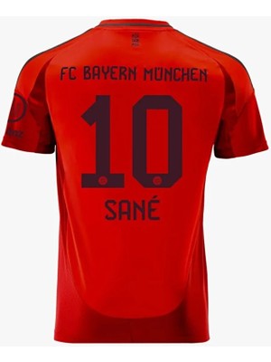 Legent Lady Bayern Münih 2024/25 Yeni Sezon Leroy Sane Iç Saha Forması (Red Kit)