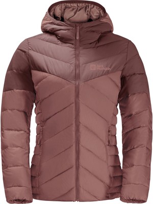 Jack Wolfskin Tundra Do Hoody Kadın Pembe Outdoor Ceketi