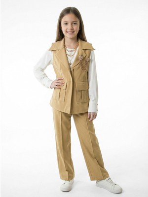 Parotena Kız Çocuk 3lu Alt Üst Takım 11-16 Yaş 6134