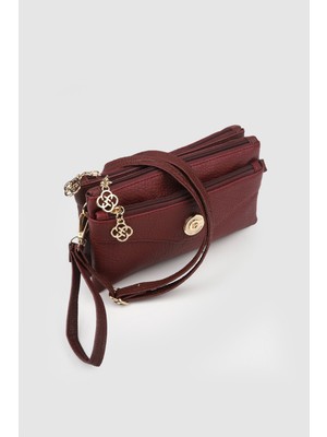 La'Graccio Paris La\'graccio Paris Kadın Zuke Soft Deri 4 Bölmeli Portföy Askılı Çanta