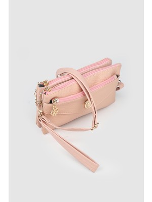 La'Graccio Paris La\'graccio Paris Kadın Zuke Soft Deri 4 Bölmeli Portföy Askılı Çanta