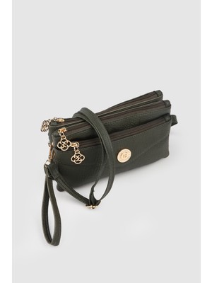 La'Graccio Paris La\'graccio Paris Kadın Zuke Soft Deri 4 Bölmeli Portföy Askılı Çanta