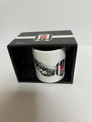 Calperia Seramik 1.sınıf Kupa  Siyah Beyaz