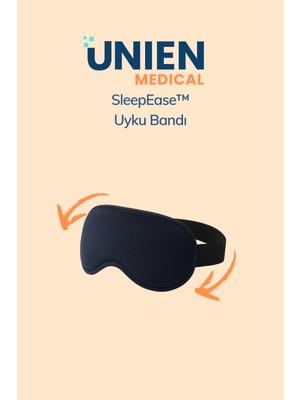 Unıen Medical Sleepease™ Uyku Bandı – Konforlu Esnek Uyku Maskesi ve Bandı