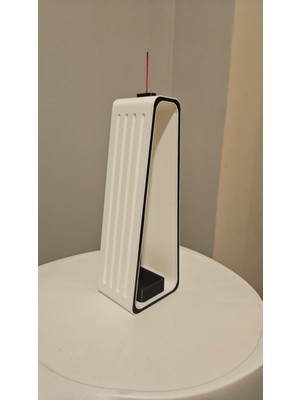 Triforge3D 3D Baskı Modern Tütsülük Dekoratif Tütsü Standı Minimal Tasarım Siyah Beyaz Tütsü Tutucu