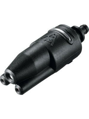 Storemax Karaworksell Bosch Home And Garden Yüksek Basınçlı Yıkama Makineleri ile Uyumlu 3'ü Bir Arada Nozül, Siyah