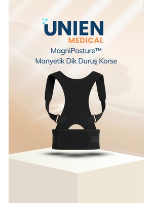 Unıen Medical Magniposture™ Manyetik Dik Duruş Korse – Sırt ve Omurga Dengeleyici Postür Korse