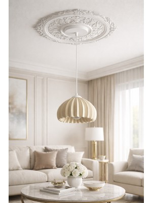 Allians Modern Tekli Sarkıt Avize, Şık Bohem Tarz, Salon ve Mutfak Aydınlatması