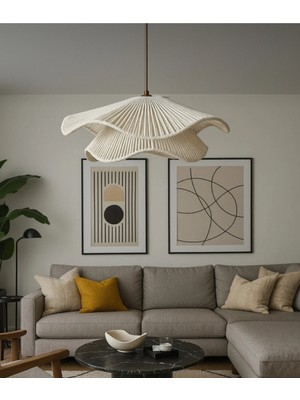 Allians El Yapımı Sarkıt Aydınlatma, Iskandinav, Rustik ve Bohem Tarz Dekorasyon