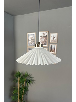 Allians Modern Beyaz Metal Avize ve Sarkıt Aydınlatma, Şık ve Fonksiyonel Tasarım