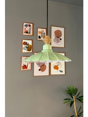 Allians Rustik Metal Q Kafa Tekli E27 Sarkıt Avize, Şık ve Modern Tasarım