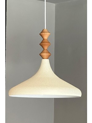 Allians Şık Ahşap Tekli Avize Sarkıt, Oturma ve Mutfak Alanları Için Aydınlatma