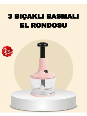 Ucuz Tekno Basmalı Manuel Rondo Hızlı ve Zahmetsiz Doğrama