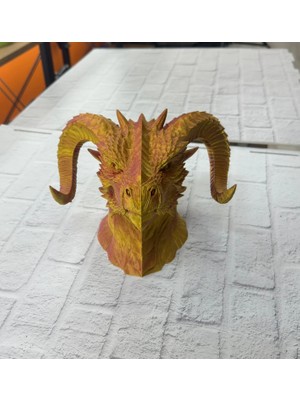 Ucuz Tekno Mitolojik Gold Ejderha Biblo Fantastik Koleksiyon Ürünü