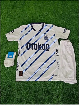 Alaturka Mix .f.e.n.e.r.b.a.h.ç.e. 2024/25 Yeni Sezon /isimsiz/ Deplasman Beyaz Çocuk Forması Forması 4lü Set