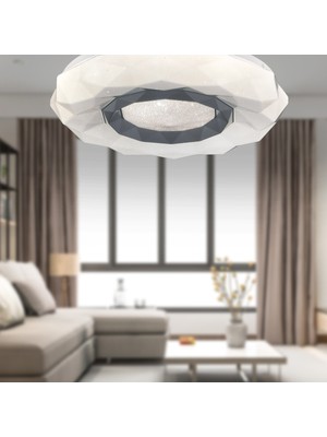 Allians Modern 3 Renkli Beyaz LED Avize, Oturma ve Koridor Için Şık Aydınlatma