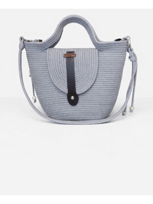 Özden Çanta Elyapımı Tres Pamuklu Kordon Çanta