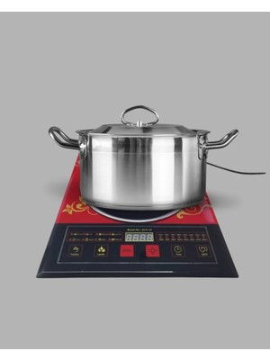 Ucuz Tekno 8 Programlı LED Ekranlı Indüksiyon Ocak 80–270°C Sıcaklık Ayarı