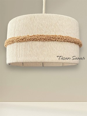 Allians Şık Makrome Avize, Bebek ve Çocuk Odası, Salon, Mutfak, Hol Için