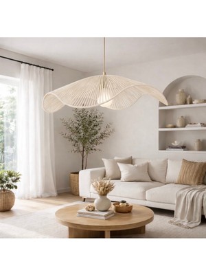 Allians El Yapımı Rustik Tarz Bohem Aydınlatma, Ev Dekorasyonu Için Şık ve Sıcak Seçenektir