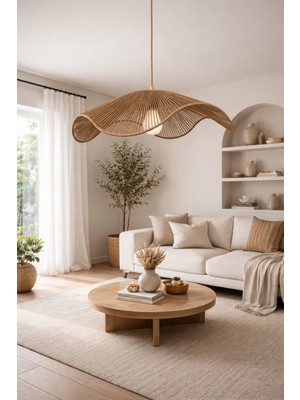 Allians El Yapımı Aydınlatma, Iskandinav ve Rustik Tarz Bohem Avize