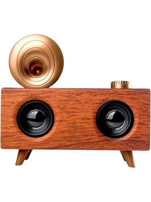 Ucuz Tekno Gramafon Nostaljik Radyo Yüksek Ses Kalitesi USB Tf Kart Aux