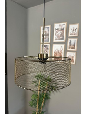 Allians Ferix Eskitme Tekli Metal Avize, Rustik Mutfak Sarkıt Aydınlatma