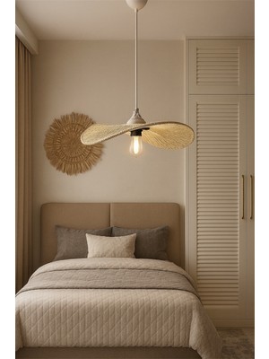 Allians Modern Bohem Rustik Sarkıt Avize, LED Aydınlatma ile Şık ve Sıcak Atmosfer