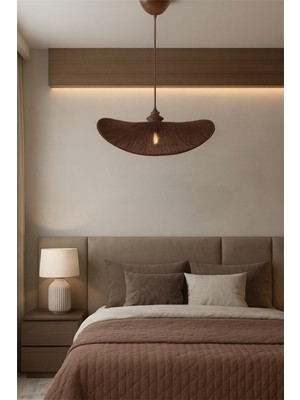 Allians Rustik ve Bohem Tarzda LED Sarkıt Avize, Evinizde Şık Aydınlatma