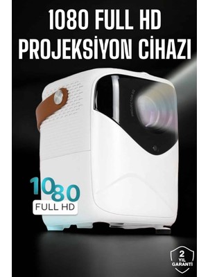 Ucuz Tekno Projeksiyon Cihazı Film Dizi Oyun Wifi Destekli