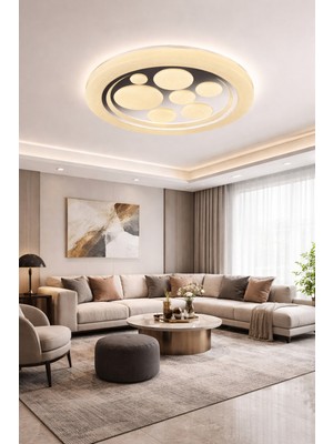 Allians Modern 3 Renk LED Avize, Drop 40’lık, Şık ve Şık Aydınlatma