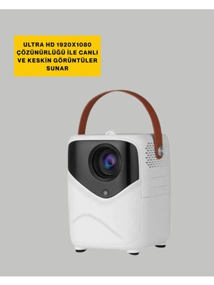 Ucuz Tekno Ultra Hd Çözünürlüklü Taşınabilir Projektör – 1920X1080 Piksel Görüntü Kalitesi