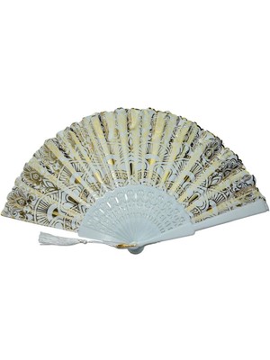 Yelpaze Dünyası Şık Parlak Yaldızlıyelpaze